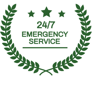 24/7 Emergency Service Badge